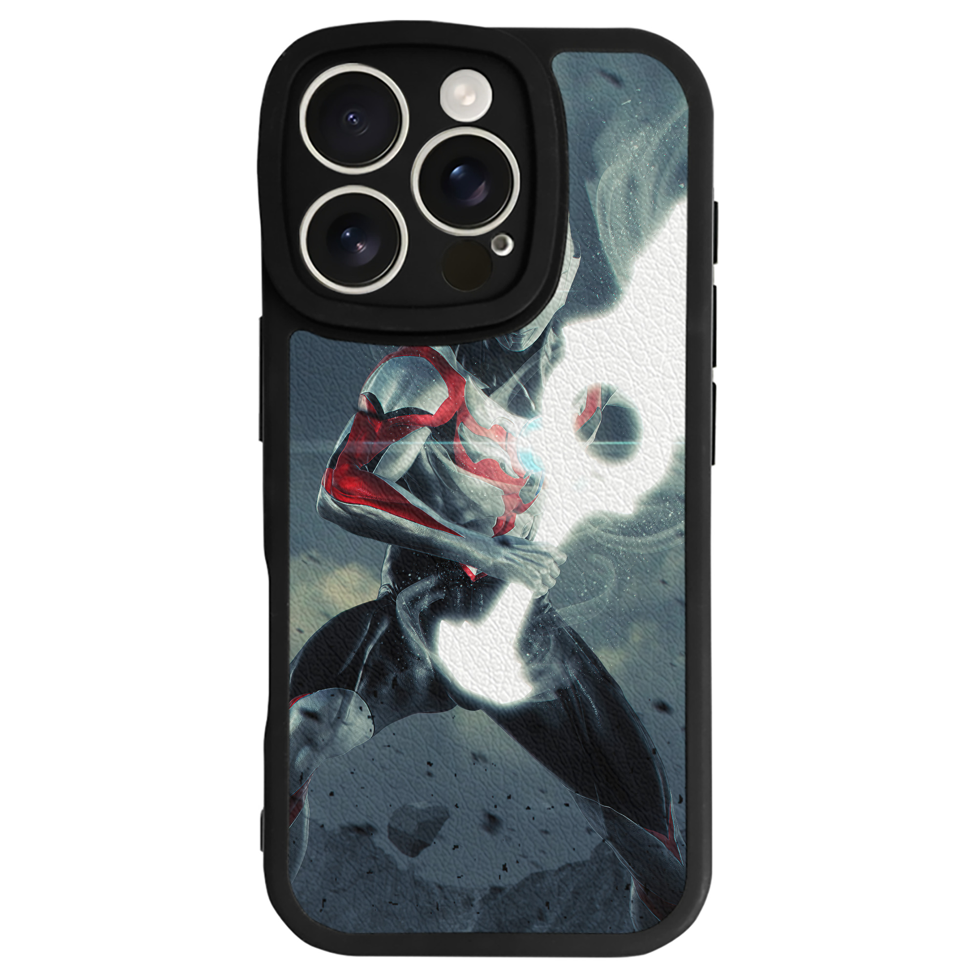 （画像用） ウルトラマン Ultraman 【iPhone 16シリーズ対応】シリコンスマホケース（レザー調） 材質：シリコン